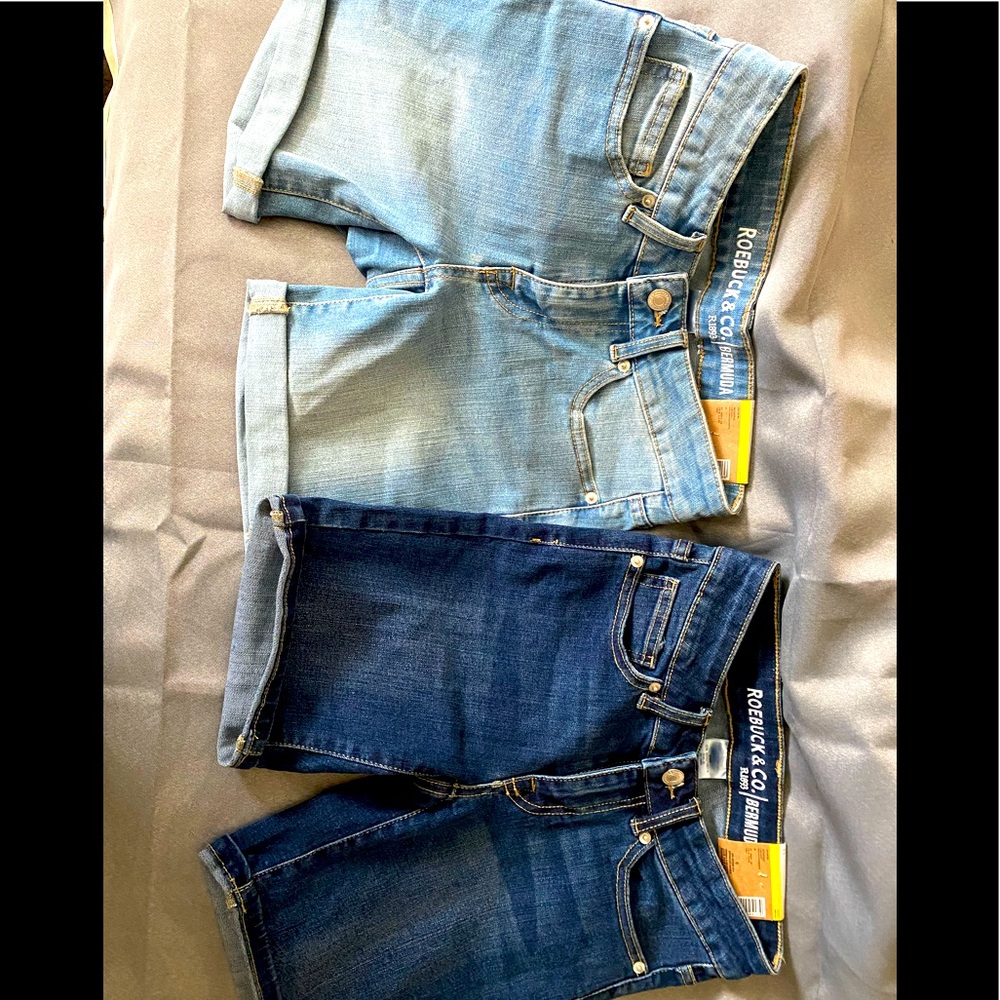 Juniors denim shorts (Includes both pair)